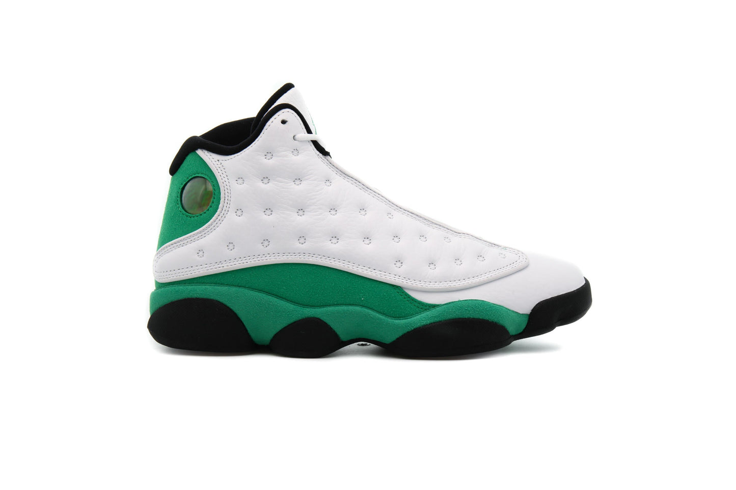 Exclusive Air Jordan 13 RETRO "LUCKY GREEN" — 3.5 — Front View