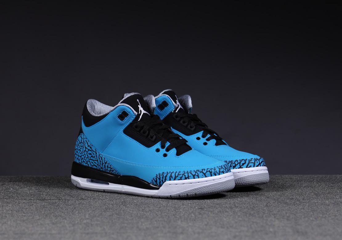 Exclusive Air Jordan 3 Retro (GS) — 3.5Y — Front View