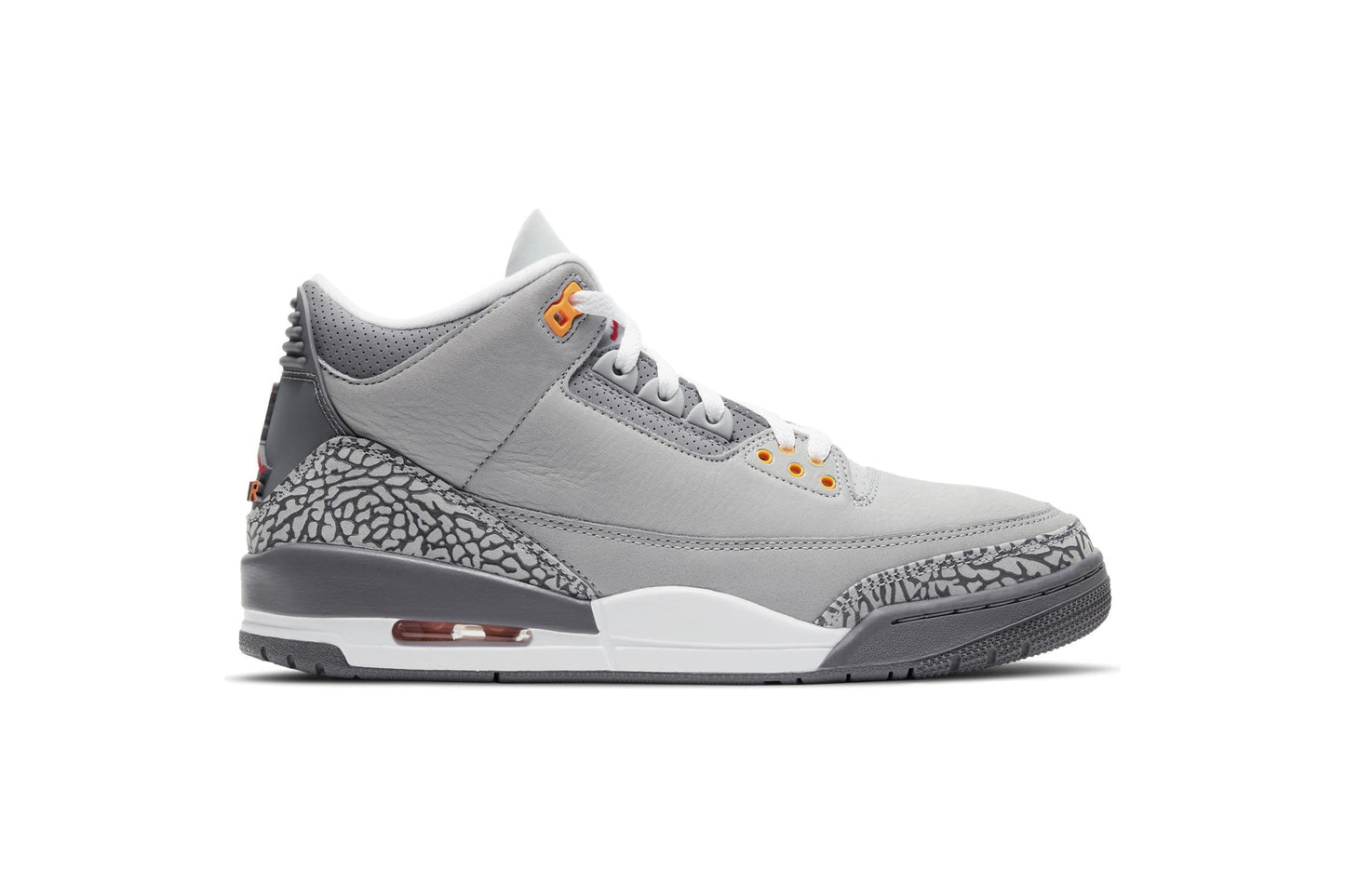 Exclusive Air Jordan 3 RETRO "COOL GREY" — 3.5 — Front View