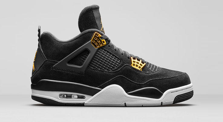 Exclusive Air Jordan 4 Retro "Royalty" — 3.5 — Front View