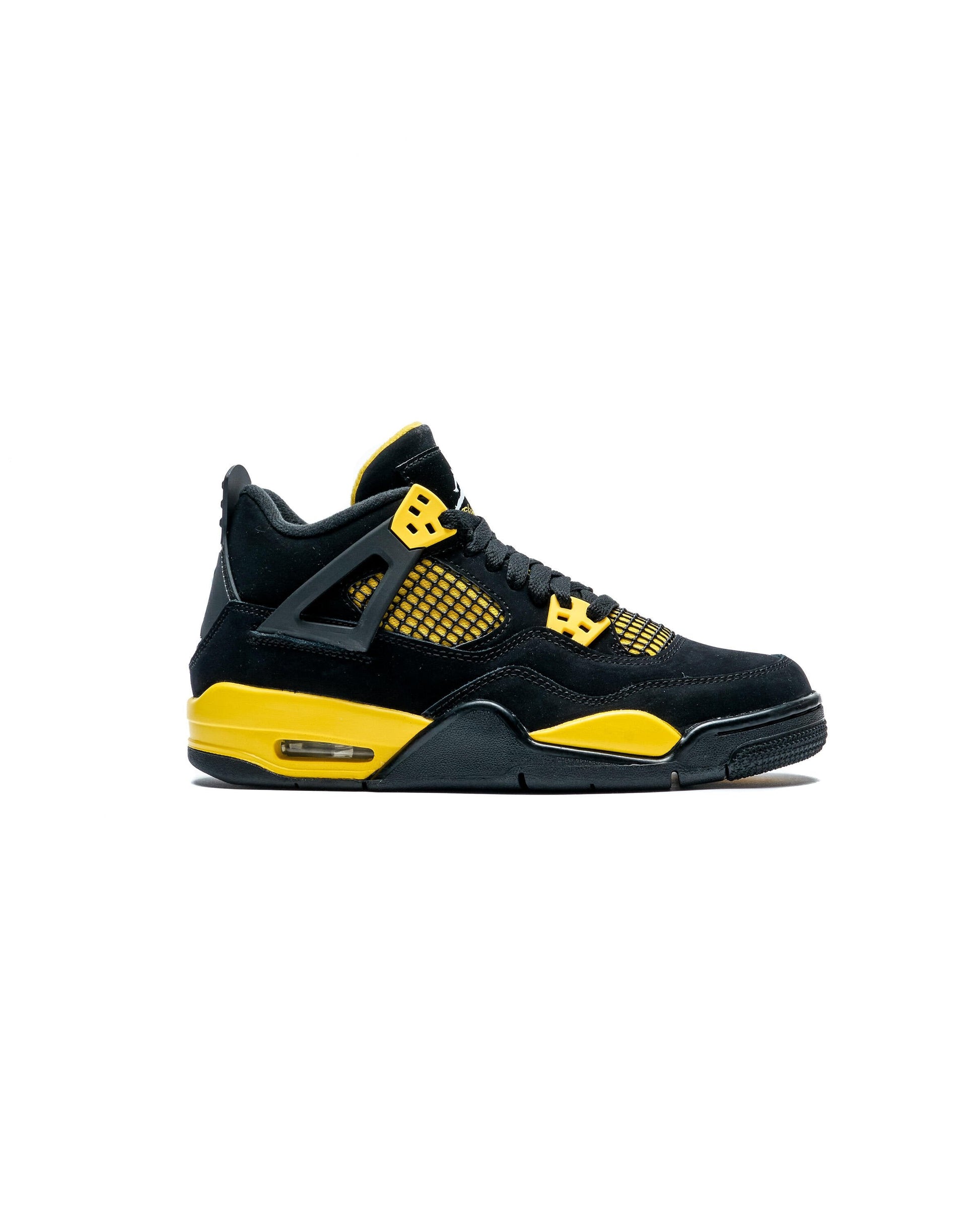 Exclusive Air Jordan 4 Retro (GS) 'Thunder' — 3.5Y — Front View