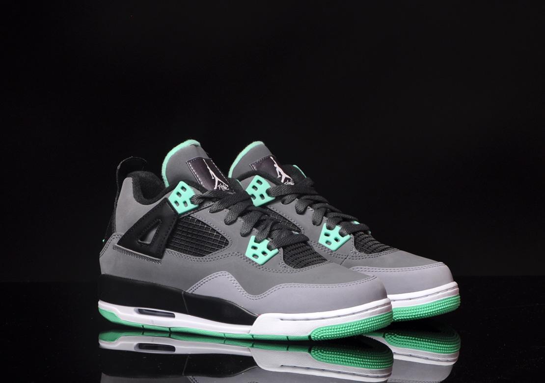 Exclusive Air Jordan 4 Retro (GS) — 3.5Y — Front View