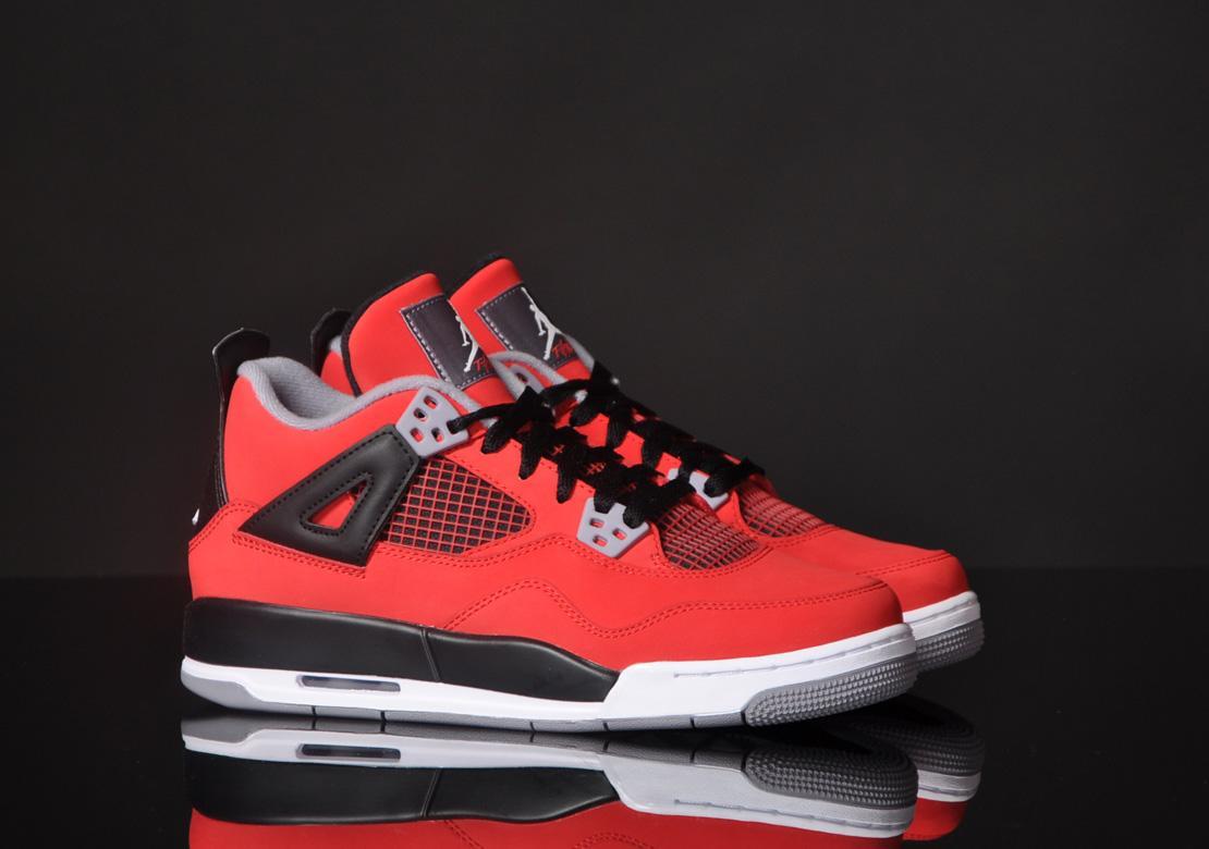 Exclusive Air Jordan 4 Retro (GS) — 3.5Y — Front View