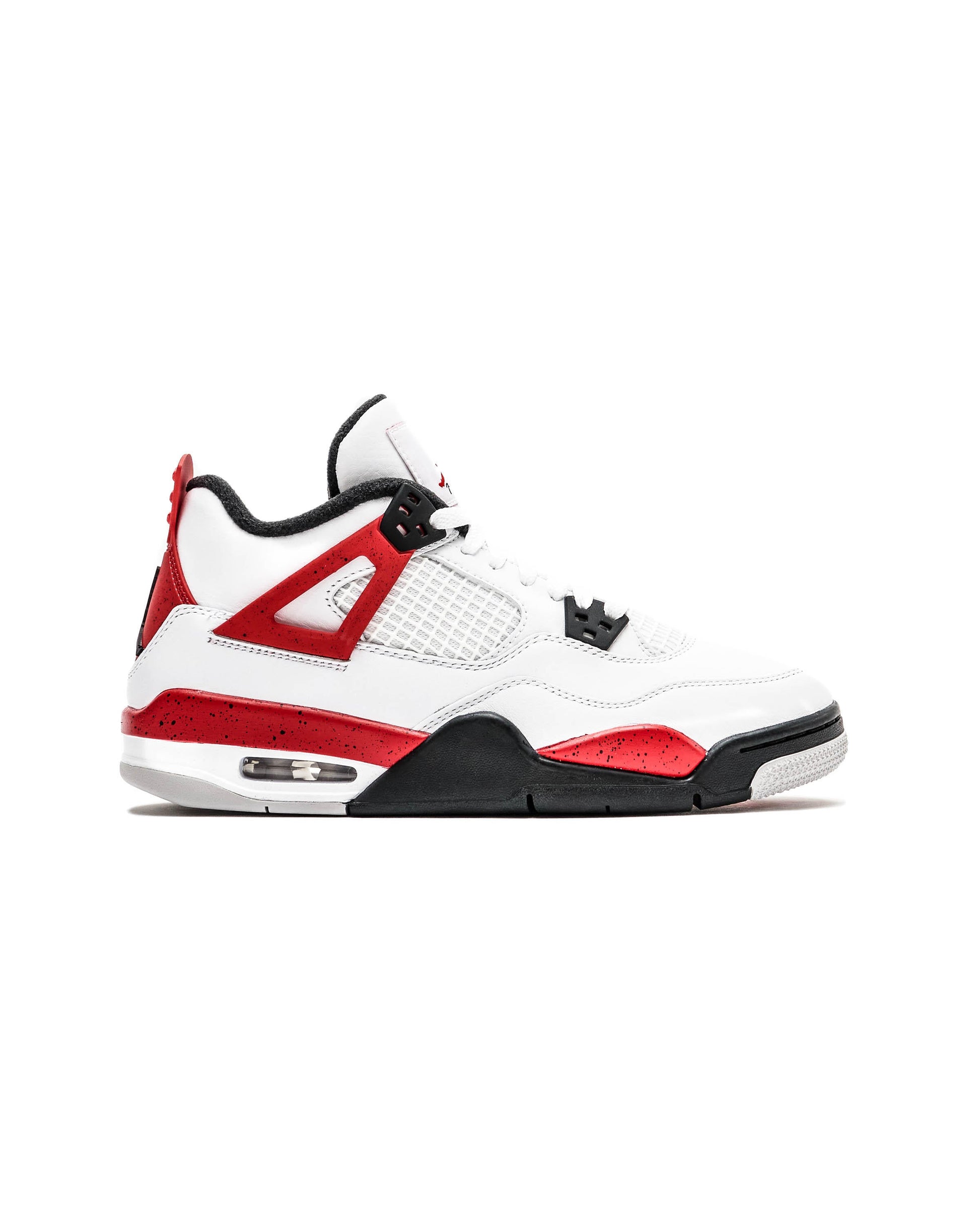 Exclusive Air Jordan 4 RETRO (GS) 'Red Cement' — 3.5Y — Front View