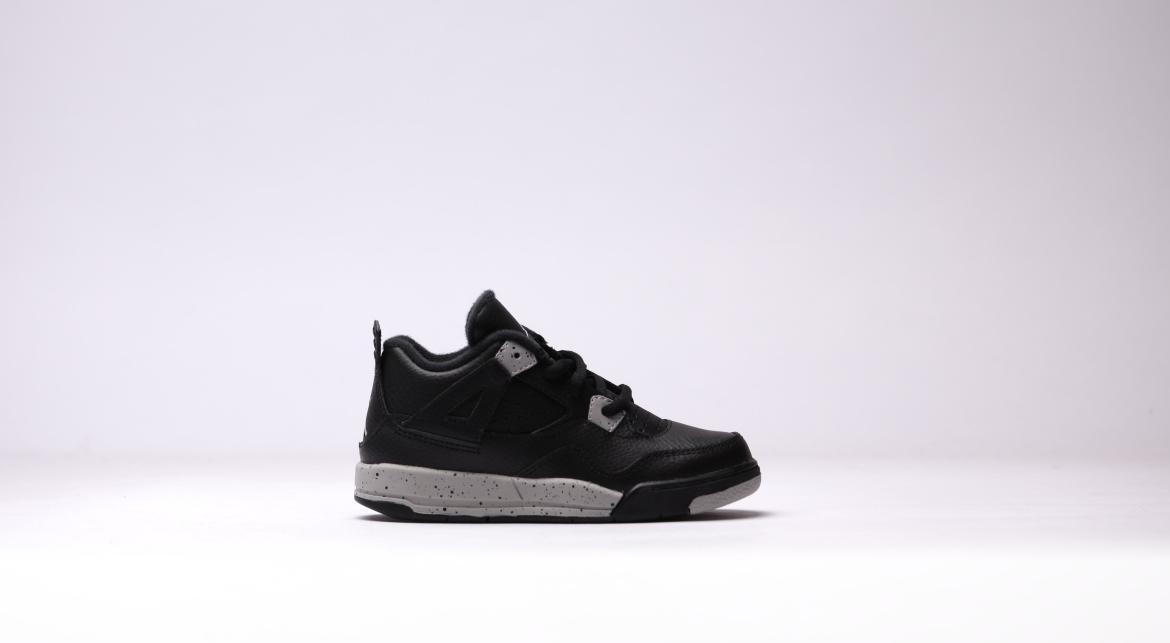 Exclusive Air Jordan 4 Retro Ls BT "Oreo" — 0C — Front View