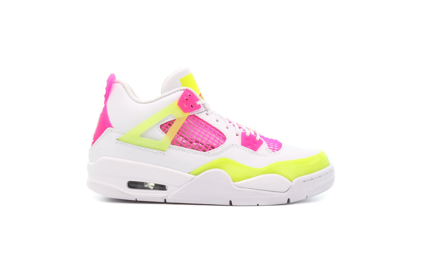 Exclusive Air Jordan 4 RETRO SE (GS) "WHITE" — 3.5Y — Front View