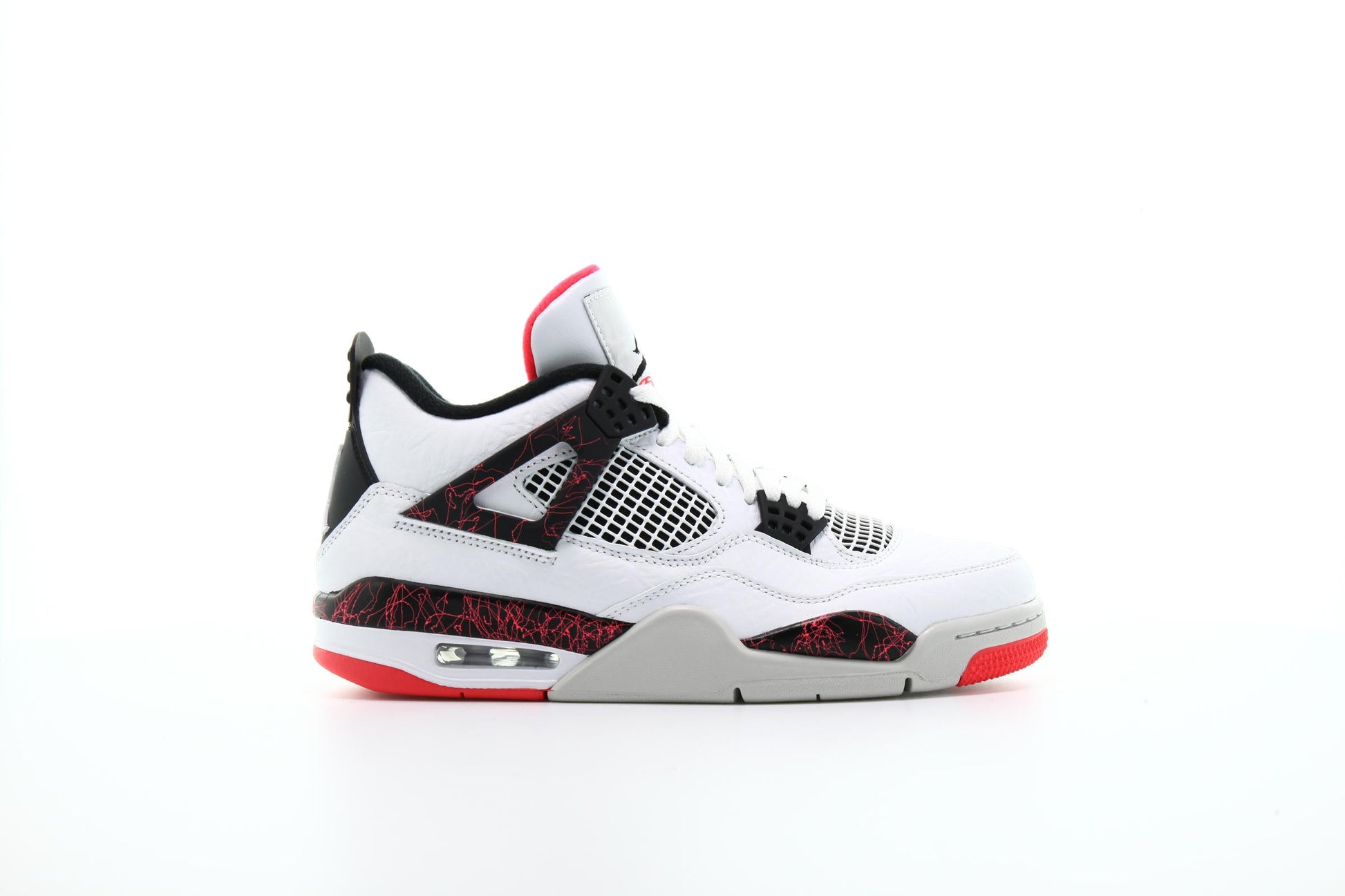 Exclusive Air Jordan 4 Retro "Bright Crimson" — 3.5 — Front View