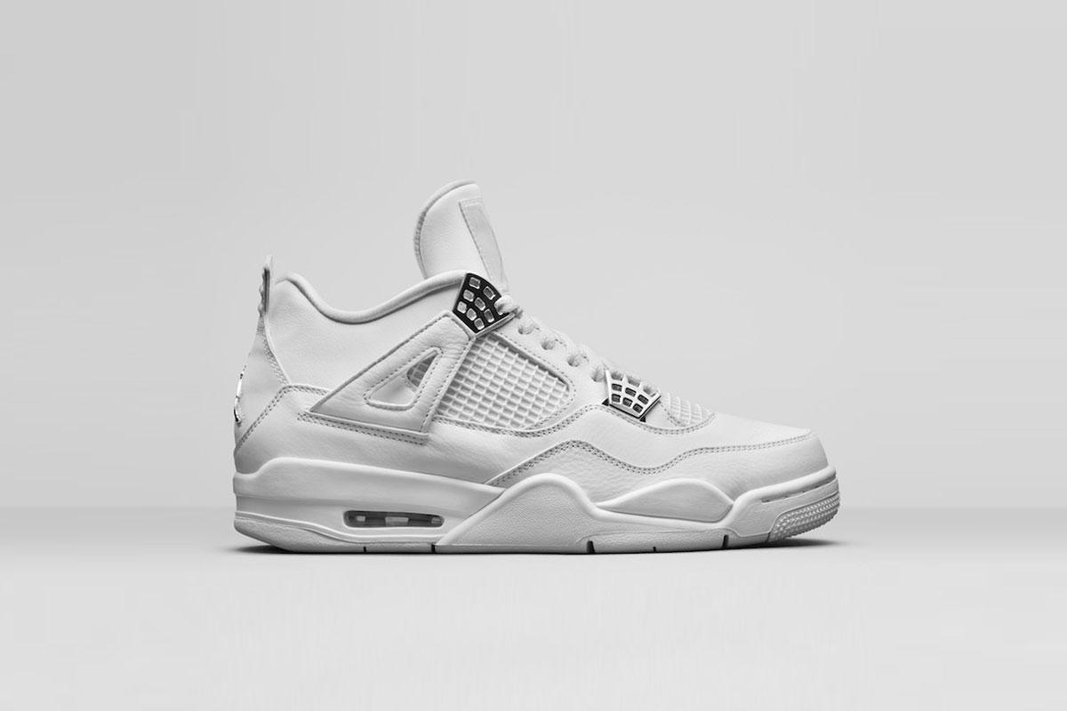 Exclusive Air Jordan 4 Retro "Pure Money" — 3.5 — Front View