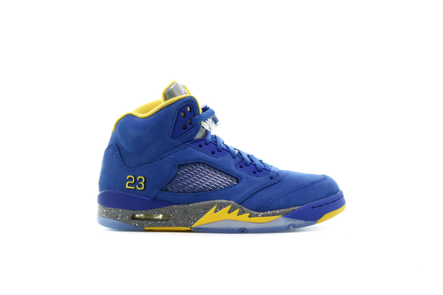 Exclusive Air Jordan 5 Laney JSP "Varsity Royal" — 3.5 — Front View