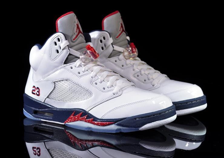 Exclusive Air Jordan 5 Retro — 3.5 — Front View