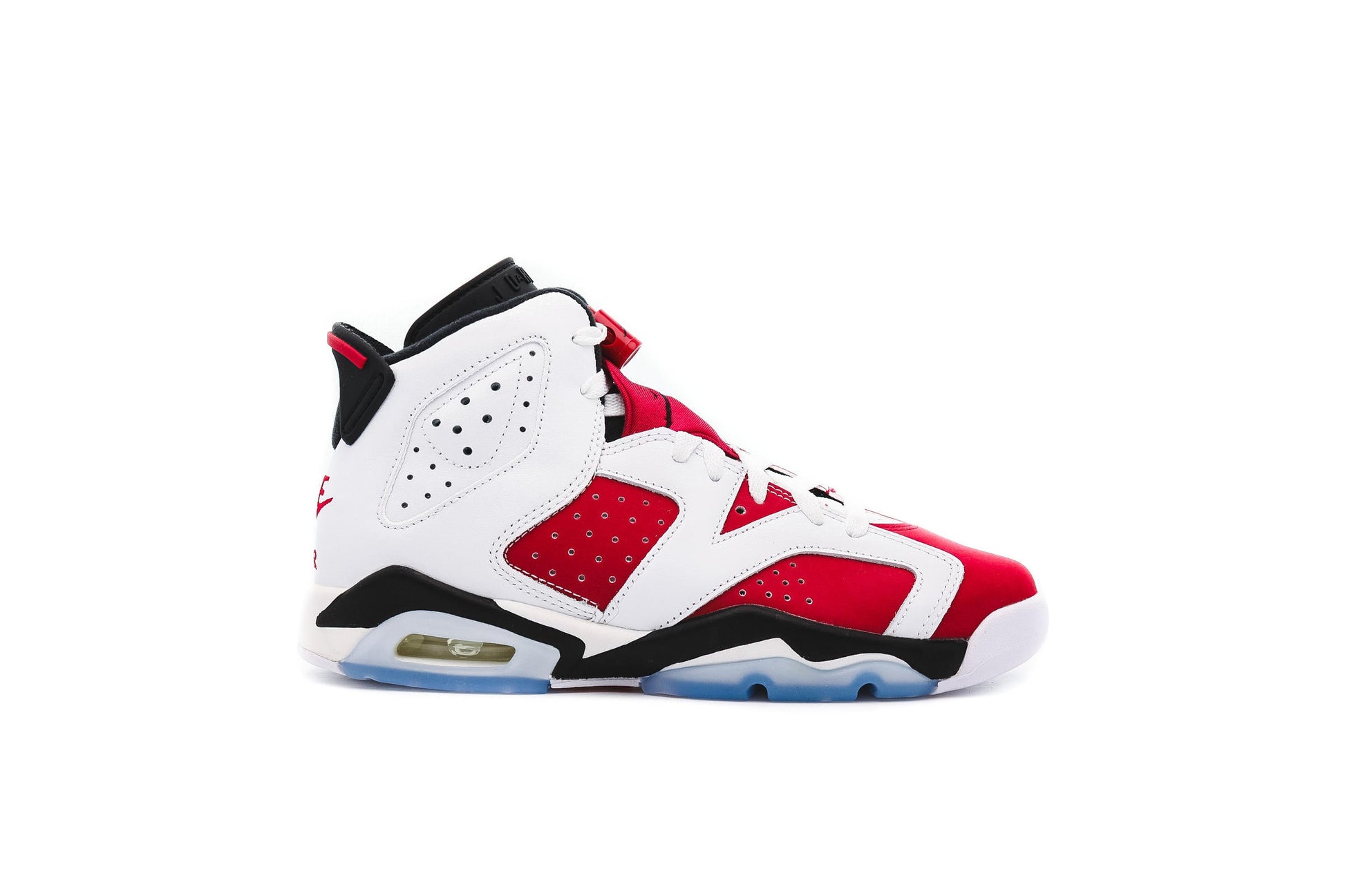 Exclusive Air Jordan 6 RETRO (GS) "CARMINE" — 3.5Y — Front View