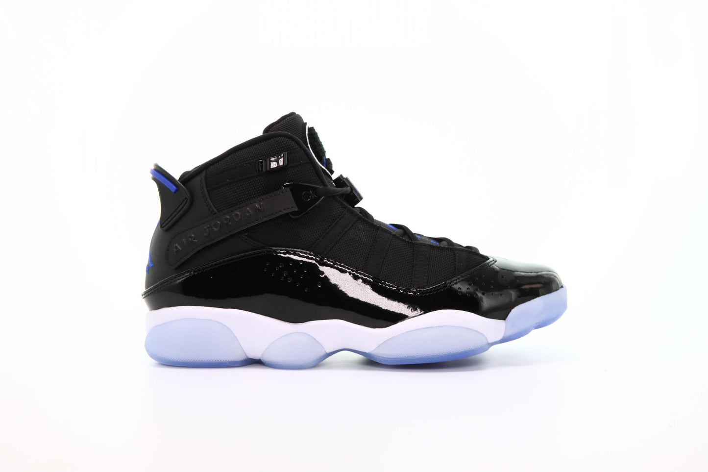 Exclusive Air Jordan 6 Rings "Hyper Royal" — 3.5 — Front View