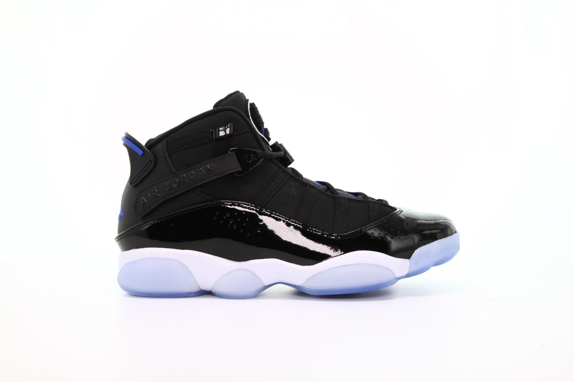 Exclusive Air Jordan 6 Rings "Hyper Royal" — 3.5 — Front View
