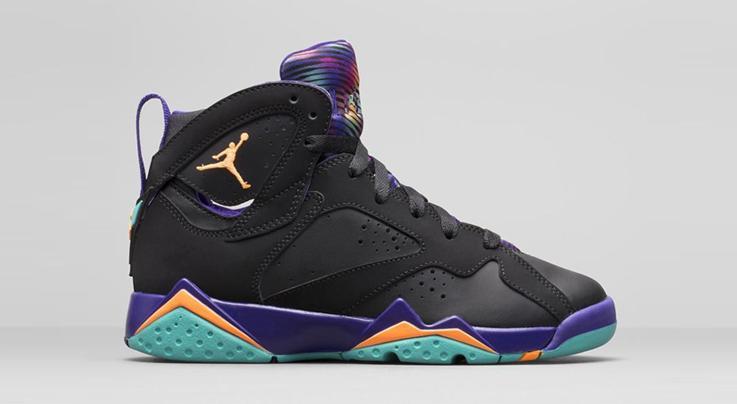 Exclusive Air Jordan 7 Retro 30th GG "brights Citrus" — 3.5Y — Front View