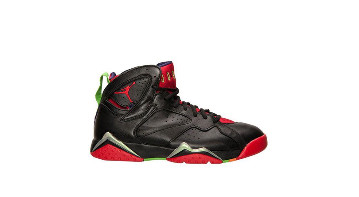Exclusive Air Jordan 7 Retro BG "Marvin The Martian" — 3.5Y — Front View