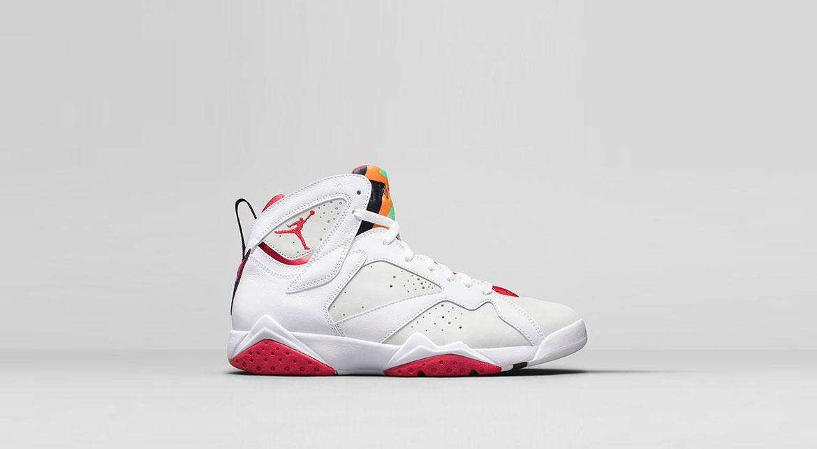 Exclusive Air Jordan 7 Retro BG "Hare" — 3.5Y — Front View