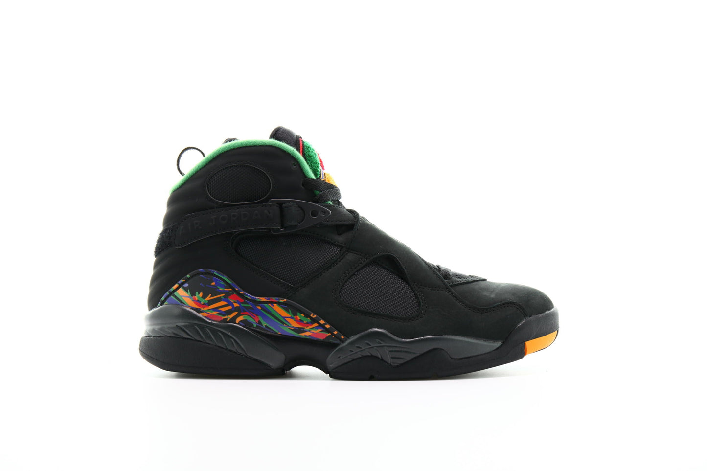 Exclusive Air Jordan 8 Retro "Black" — 3.5 — Front View