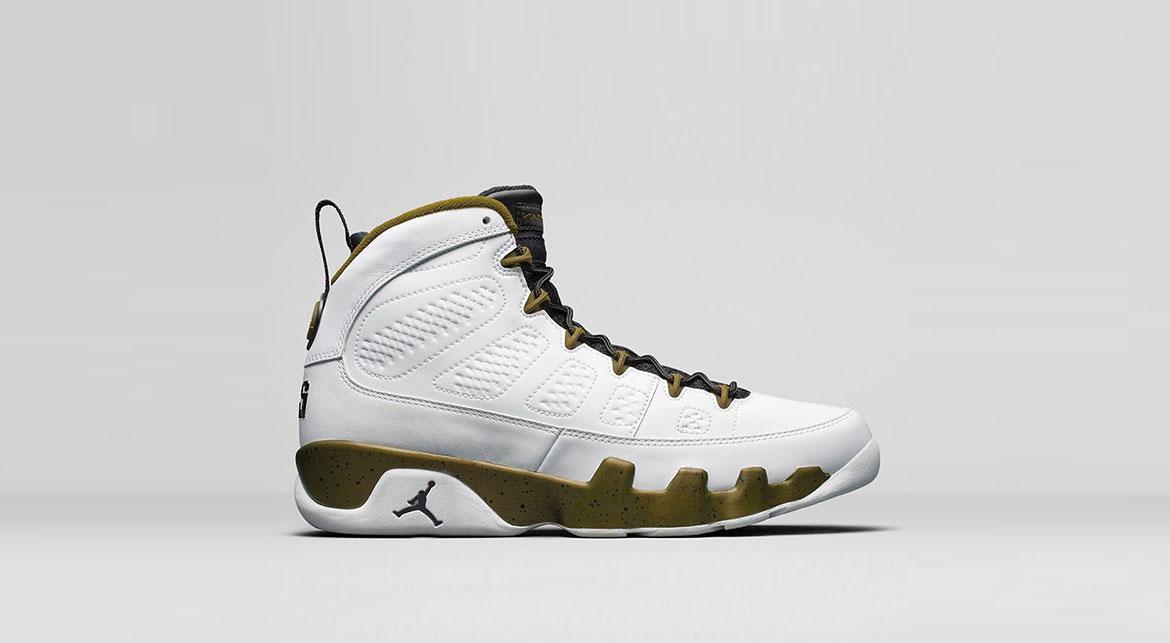 Exclusive Air Jordan 9 Retro "Statue" — 3.5 — Front View