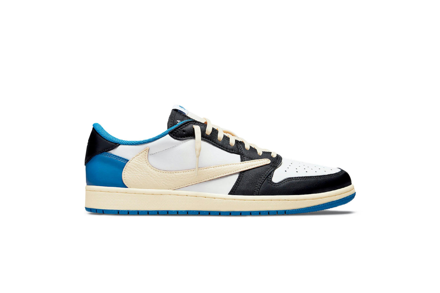 Exclusive Air Jordan x FRAGMENT x TRAVIS SCOTT 1 LOW OG — 3.5 — Front View