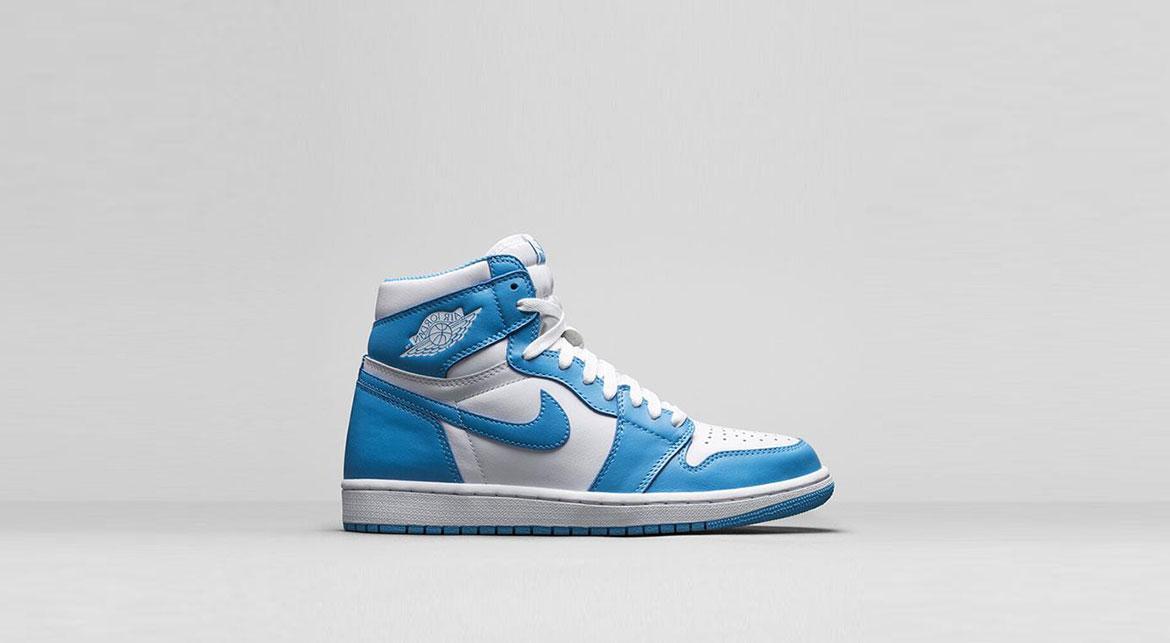 Exclusive Air Jordan 1 Retro OG BG "UNC" — 3.5Y — Front View