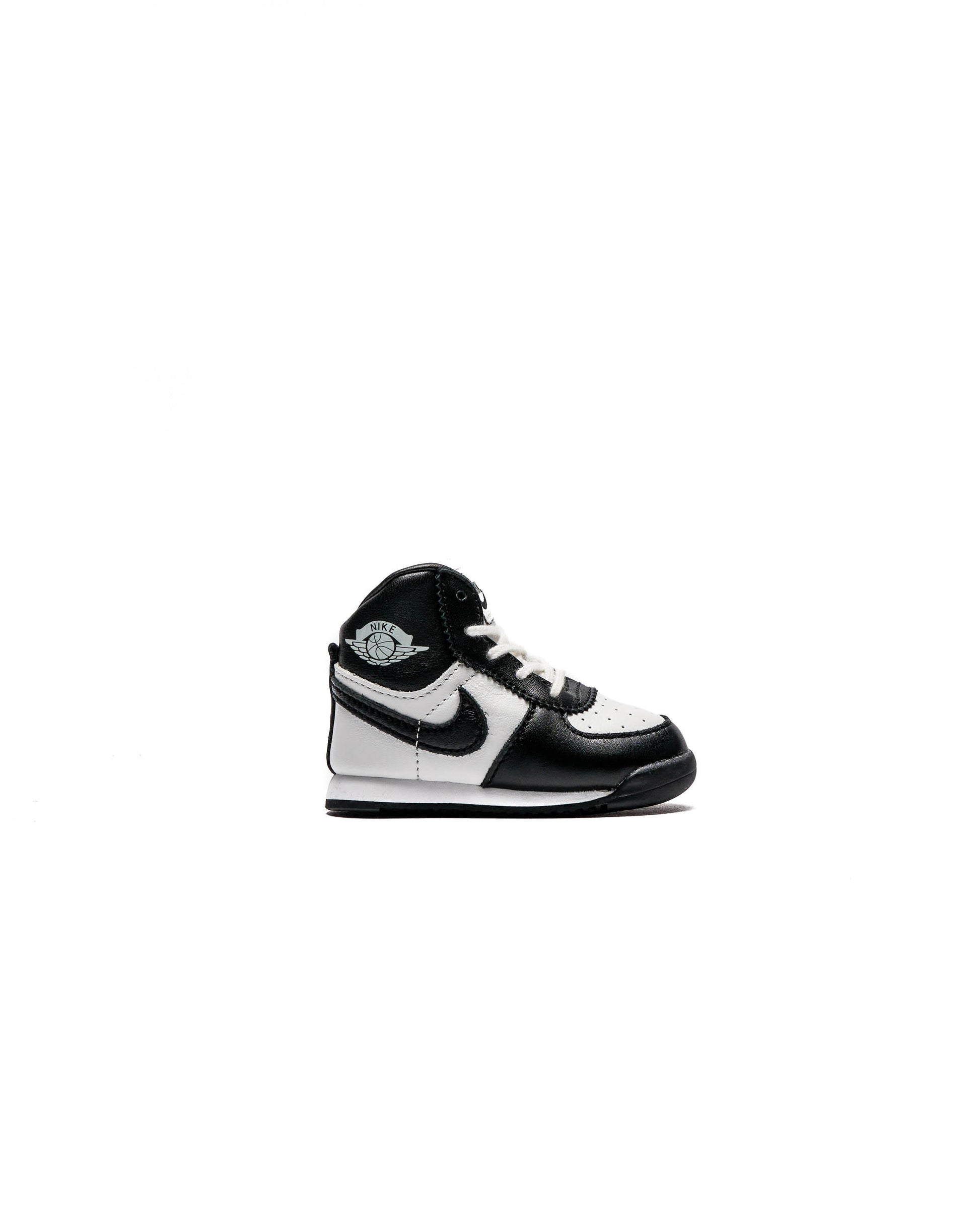 Exclusive Air Jordan BABY  '85 (TD) "BLACK WHITE" — 0C — Front View