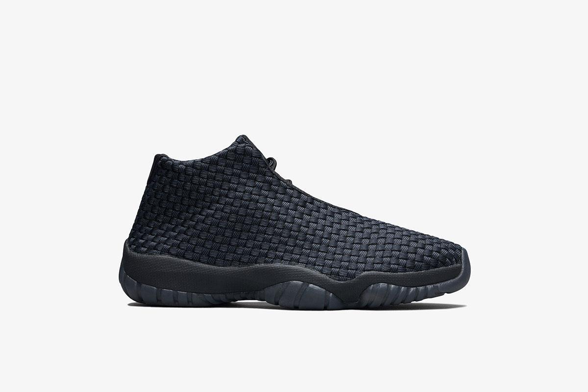 Exclusive Air Jordan Future "Metallic Black" — 3.5 — Front View