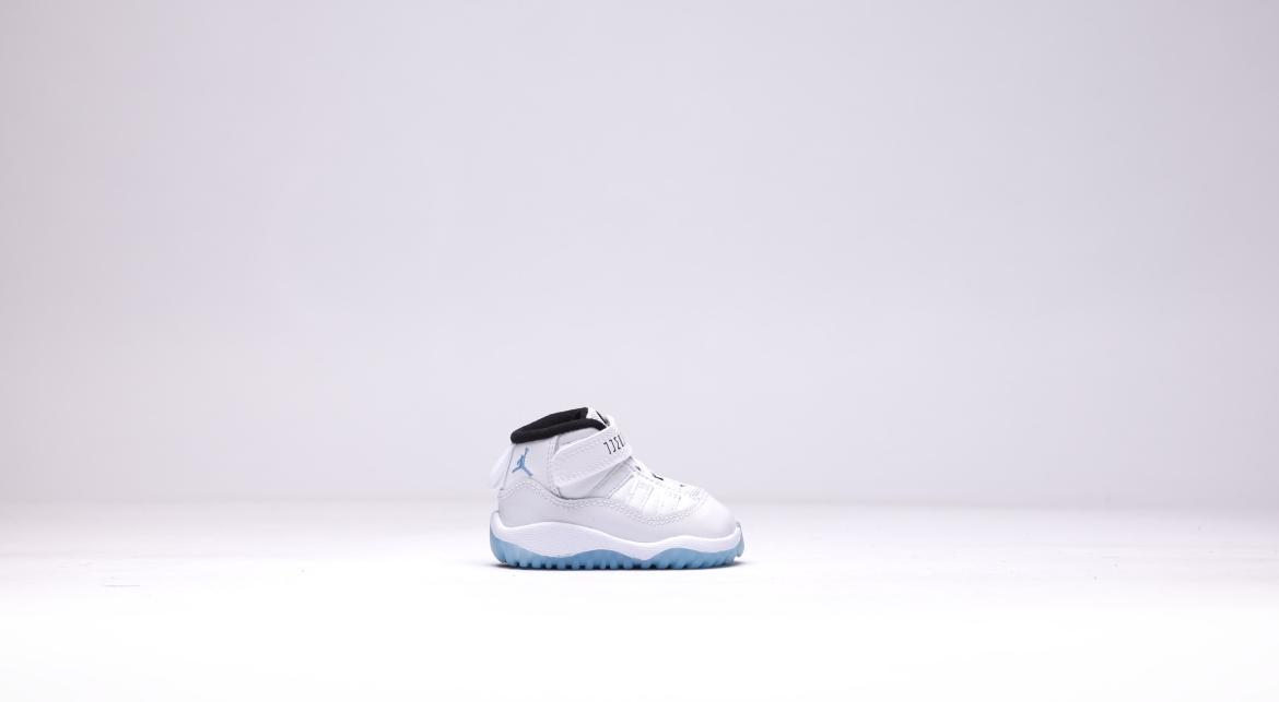 Exclusive Air Jordan Jordan 11 Retro Bt "Columbia" — 0C — Front View