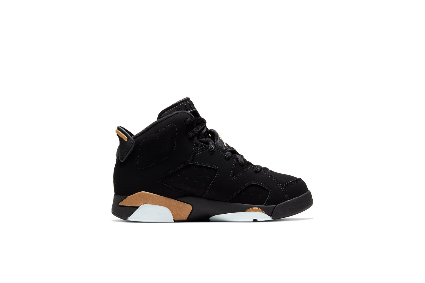 Exclusive Air Jordan 6 RETRO DMP (PS) "Black" — 1.5Y — Front View