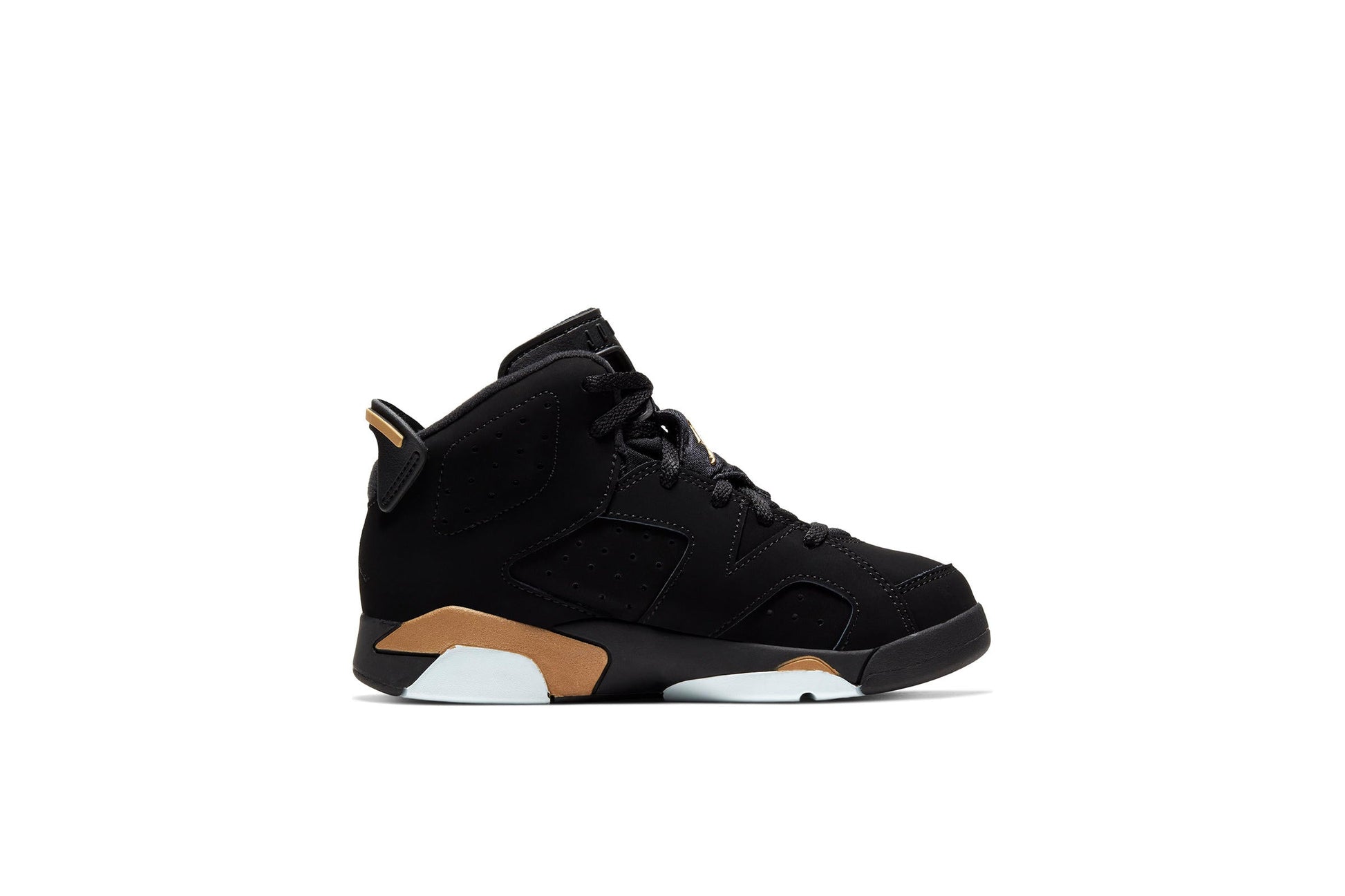 Exclusive Air Jordan 6 RETRO DMP (PS) "Black" — 1.5Y — Front View