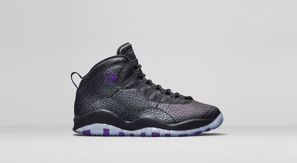 Exclusive Air Jordan Retro 10 "Paris" — 3.5 — Front View