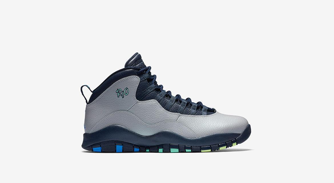 Exclusive Air Jordan Retro 10 "Rio" — 3.5 — Front View