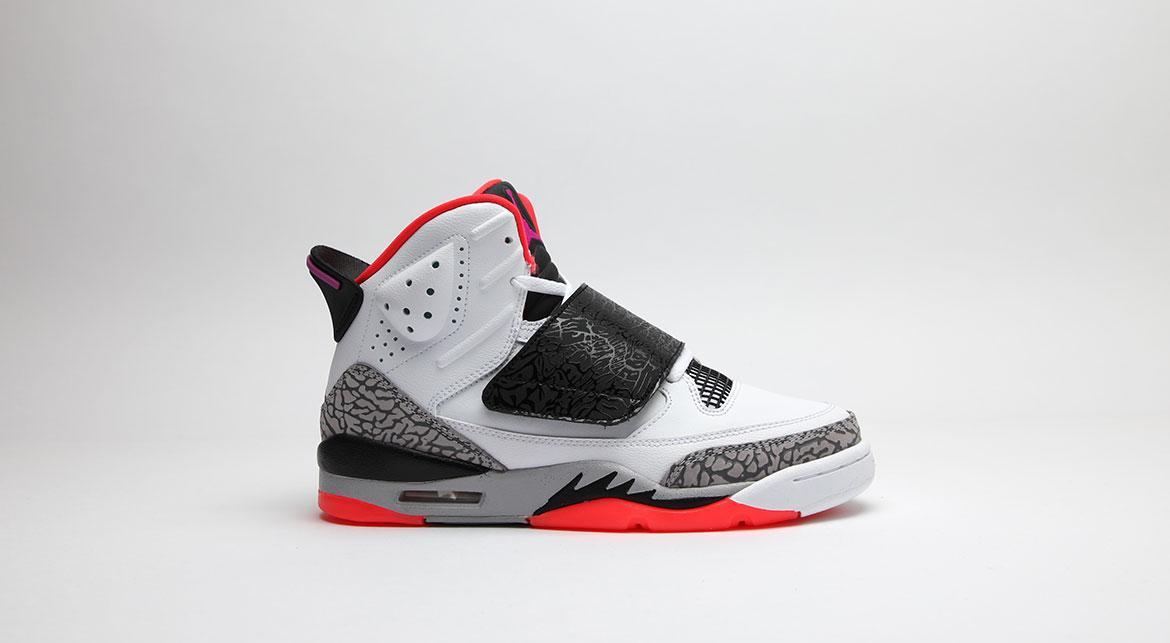 Exclusive Air Jordan Son Of Mars BG "Fuchsia Flash" — 3.5Y — Front View