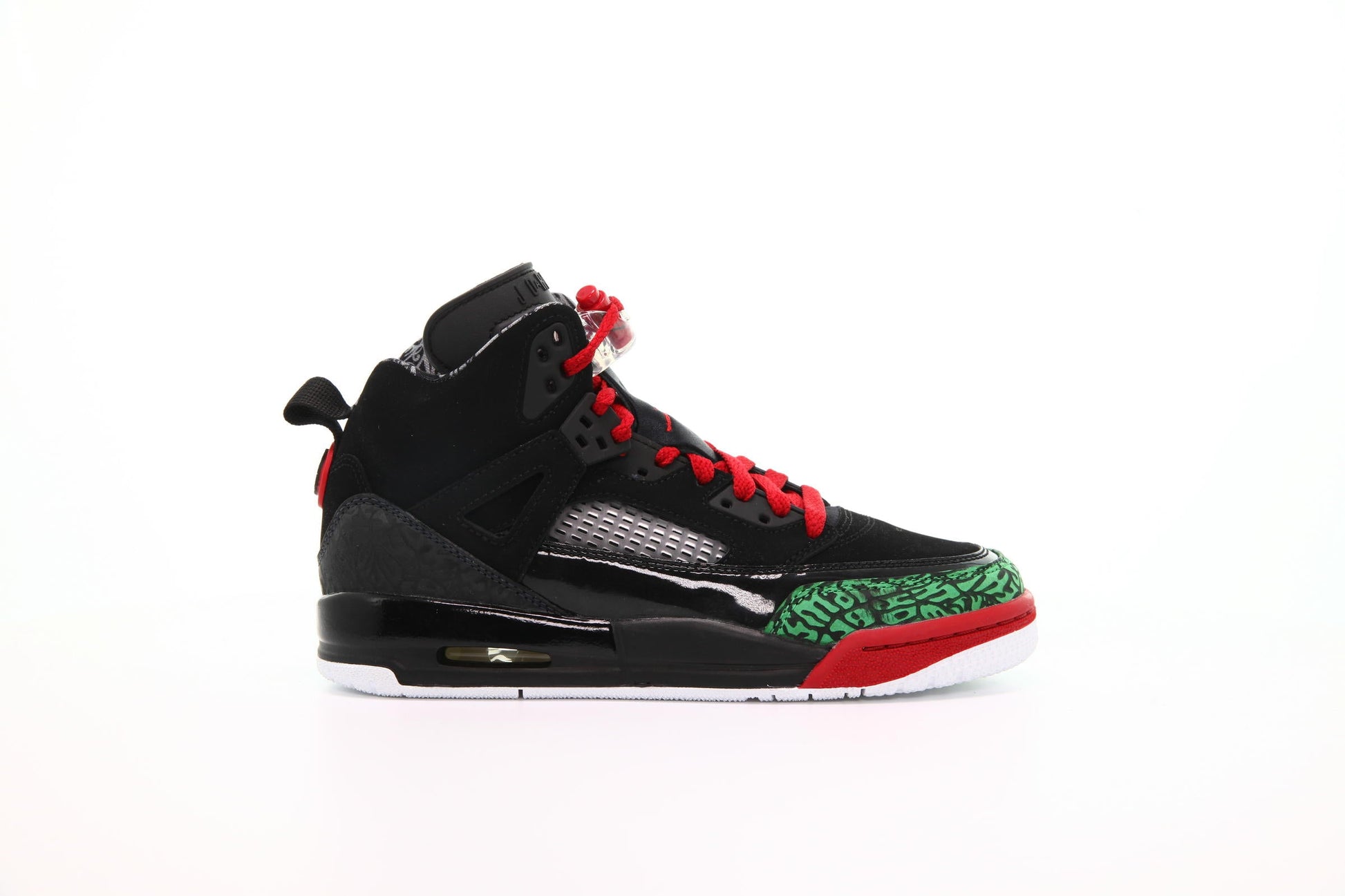 Exclusive Air Jordan Spizike BG "Black" — 3.5Y — Front View