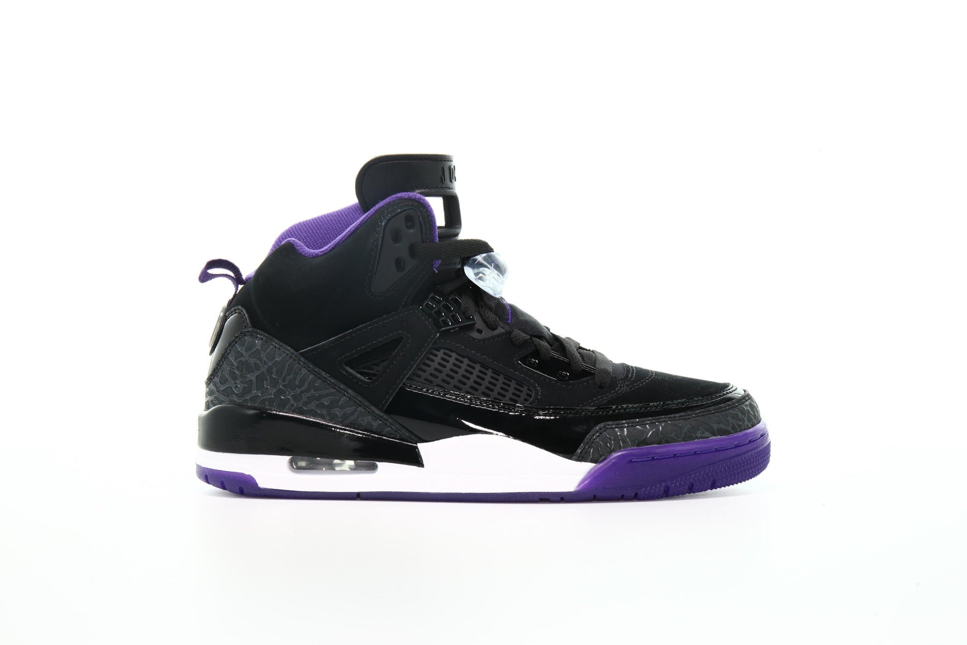 Exclusive Air Jordan Spizike "Black" — 3.5 — Front View