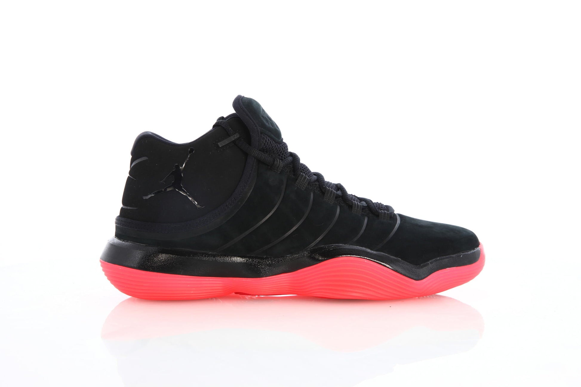 Exclusive Air Jordan Super.fly 2017 "Black" — 3.5 — Front View