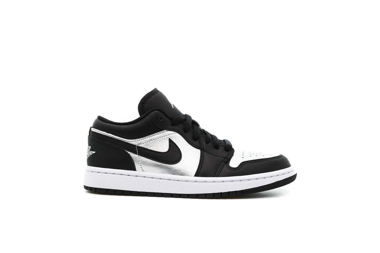 Exclusive Air Jordan WMNS 1 LOW SE "BLACK" — 5 — Front View