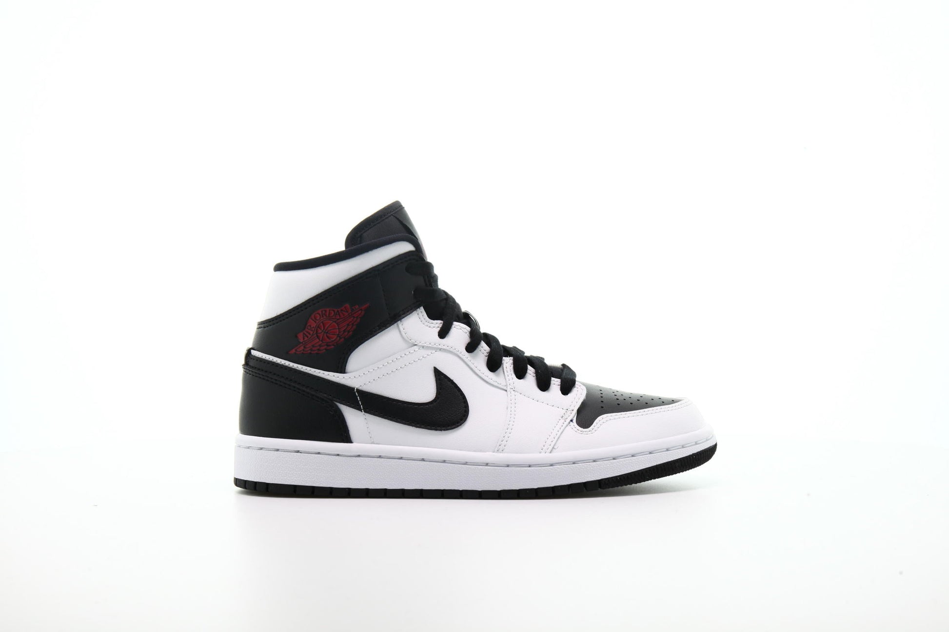Exclusive Air Jordan Wmns 1 Mid "White" — 5 — Front View
