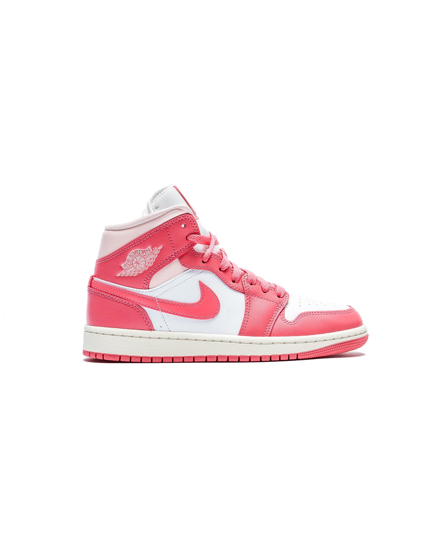 Exclusive Air Jordan WMNS 1 MID 'Strawberries & Cream' — 5 — Front View