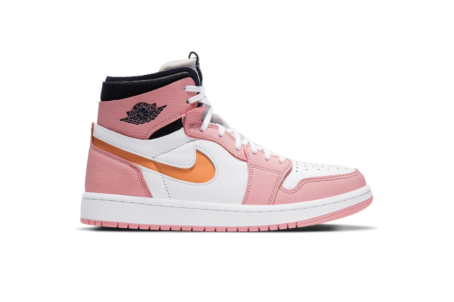 Exclusive Air Jordan WMNS 1 ZOOM AIR COMFORT "PINK GLAZE" — 5 — Front View