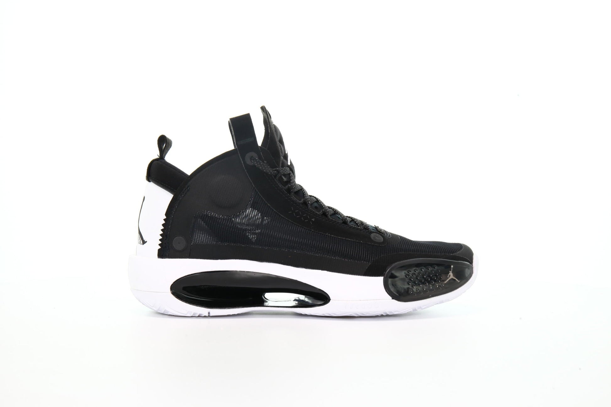Exclusive Air Jordan XXXIV "Black" — 3.5 — Front View