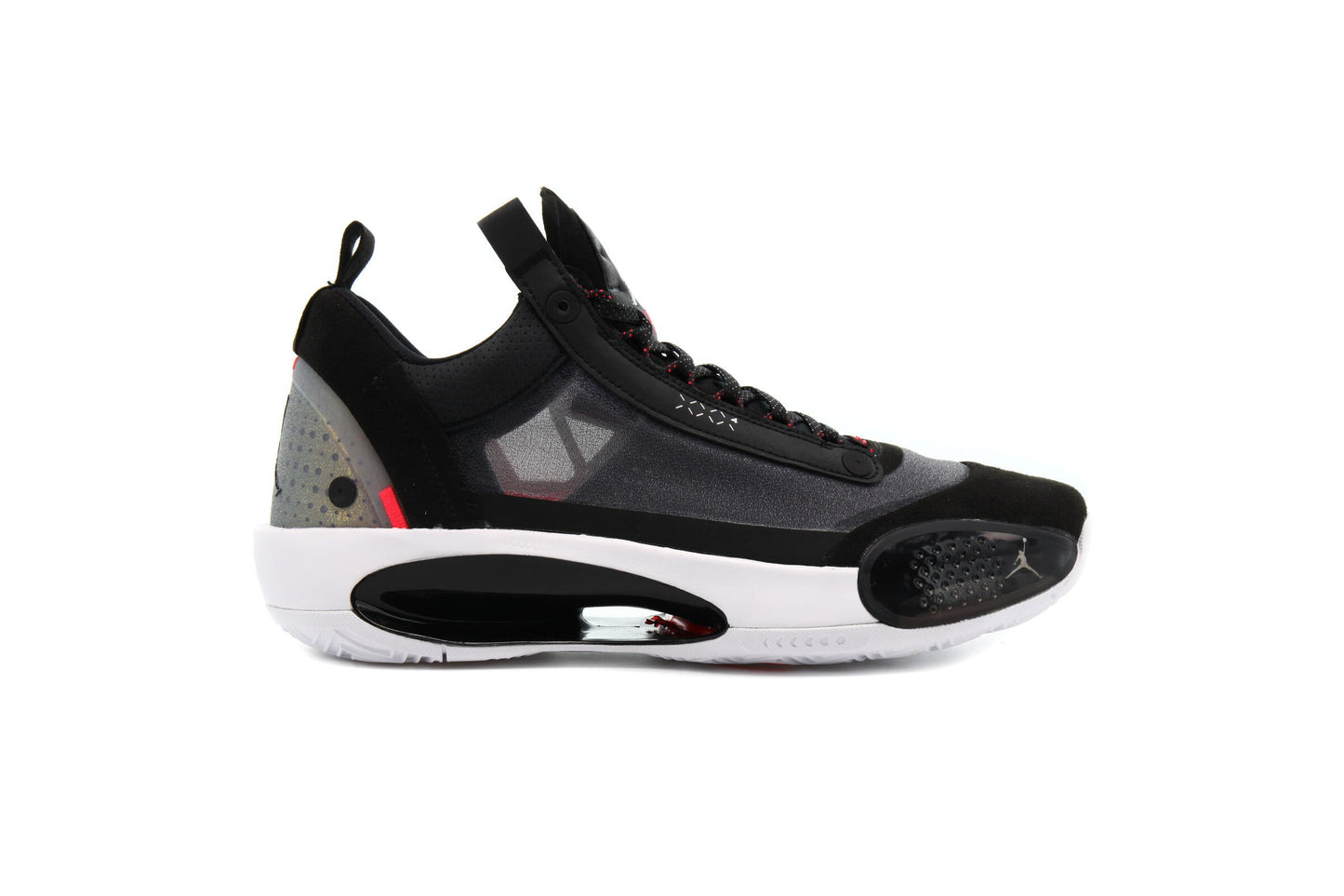 Exclusive Air Jordan XXXIV LOW "BLACK" — 3.5 — Front View