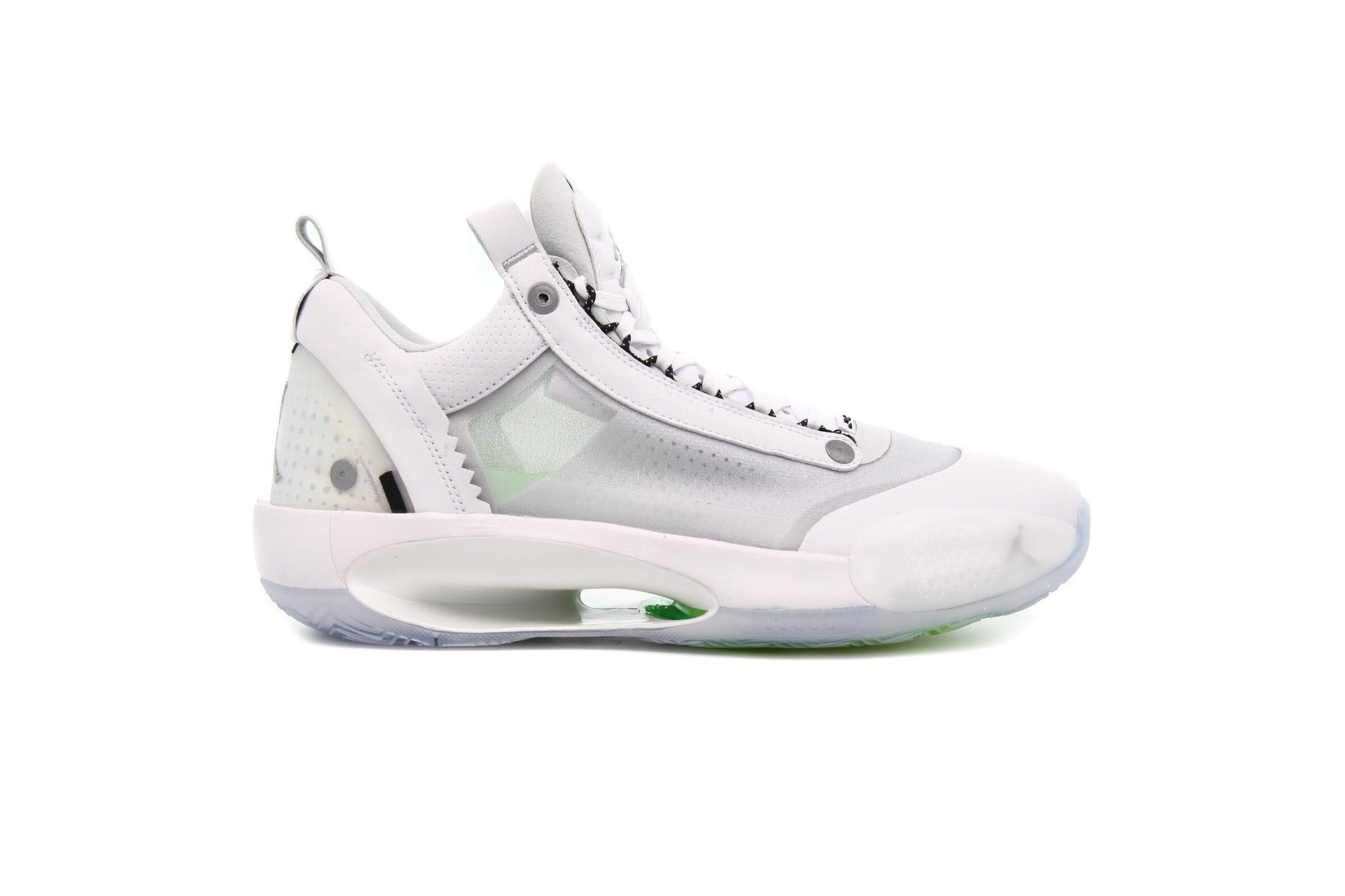 Exclusive Air Jordan XXXIV LOW "WHITE" — 3.5 — Front View