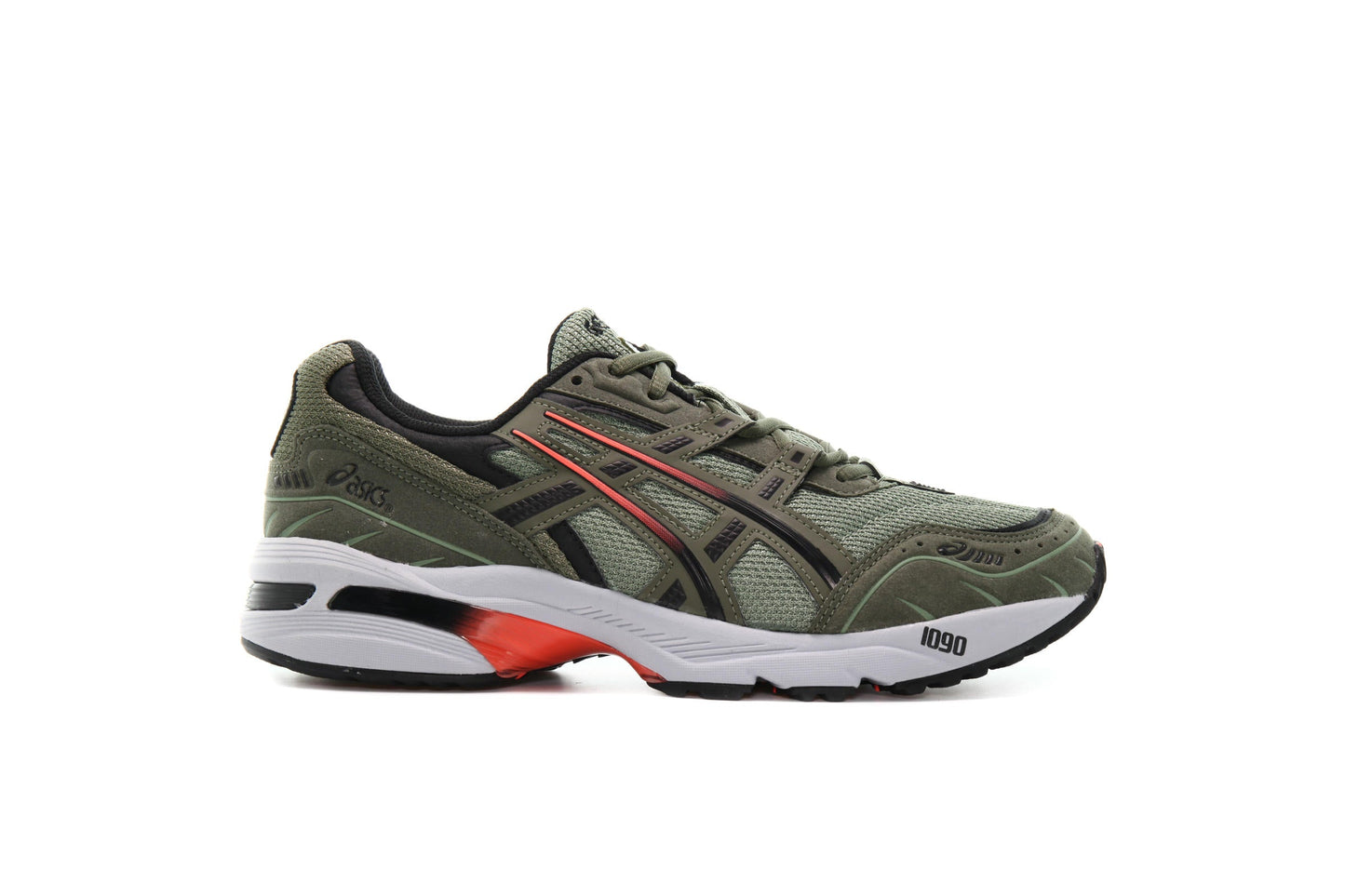 Exclusive Asics GEL-1090 "Lichen Green" — 4 — Front View