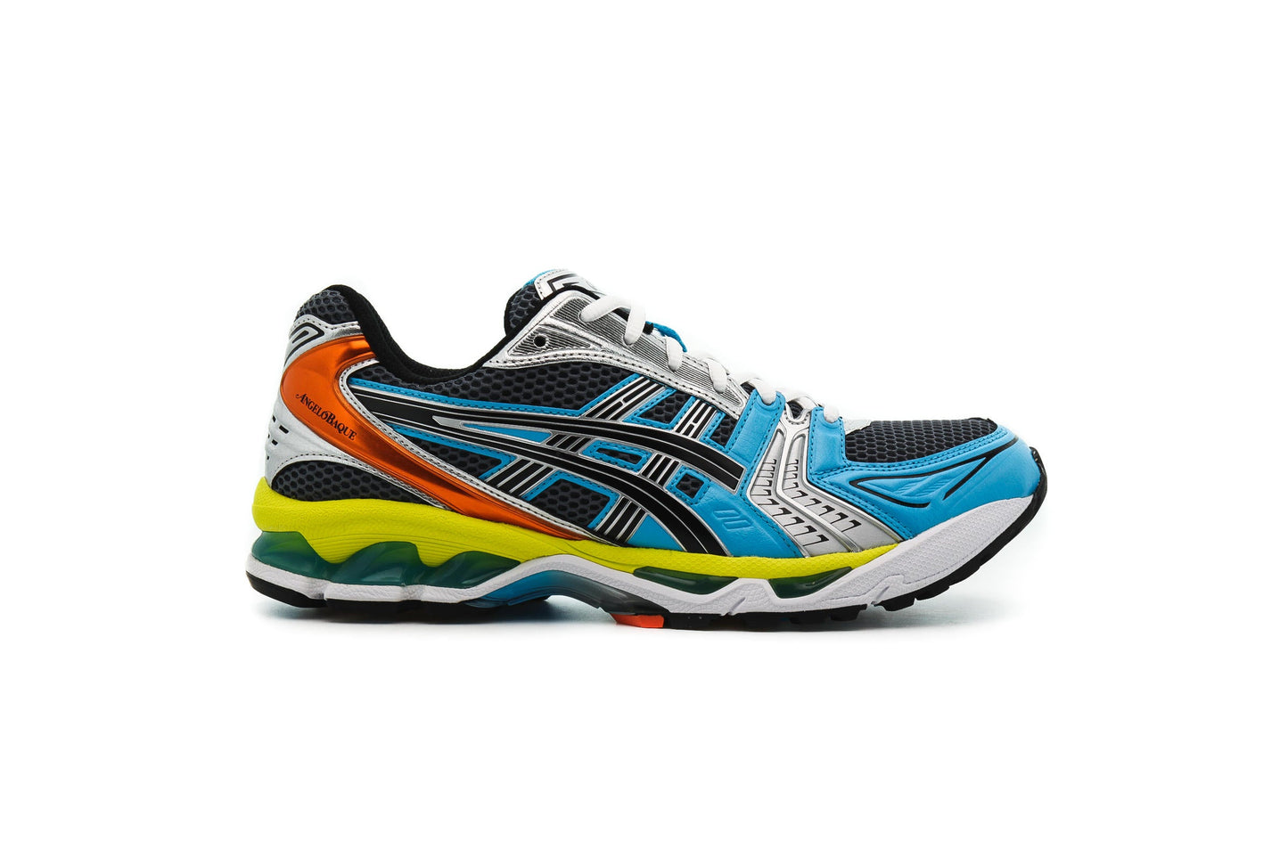 Exclusive Asics x ANGELO BAQUE GEL-KAYANO 14 — 4 — Front View