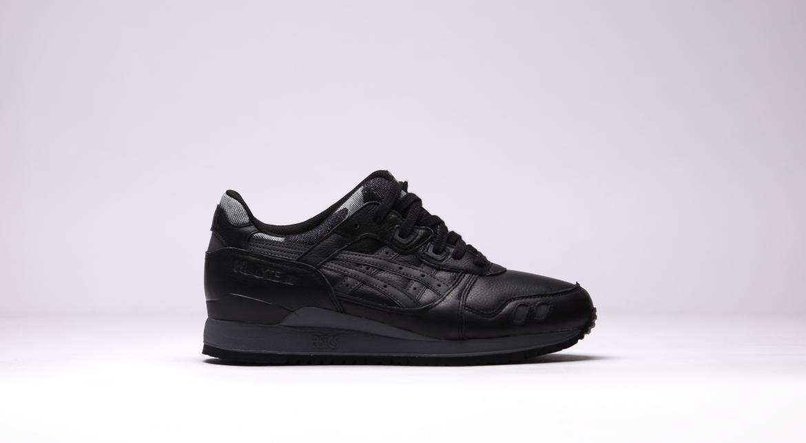 Exclusive Asics Gel Lyte III "Black Camo" — 4 — Front View