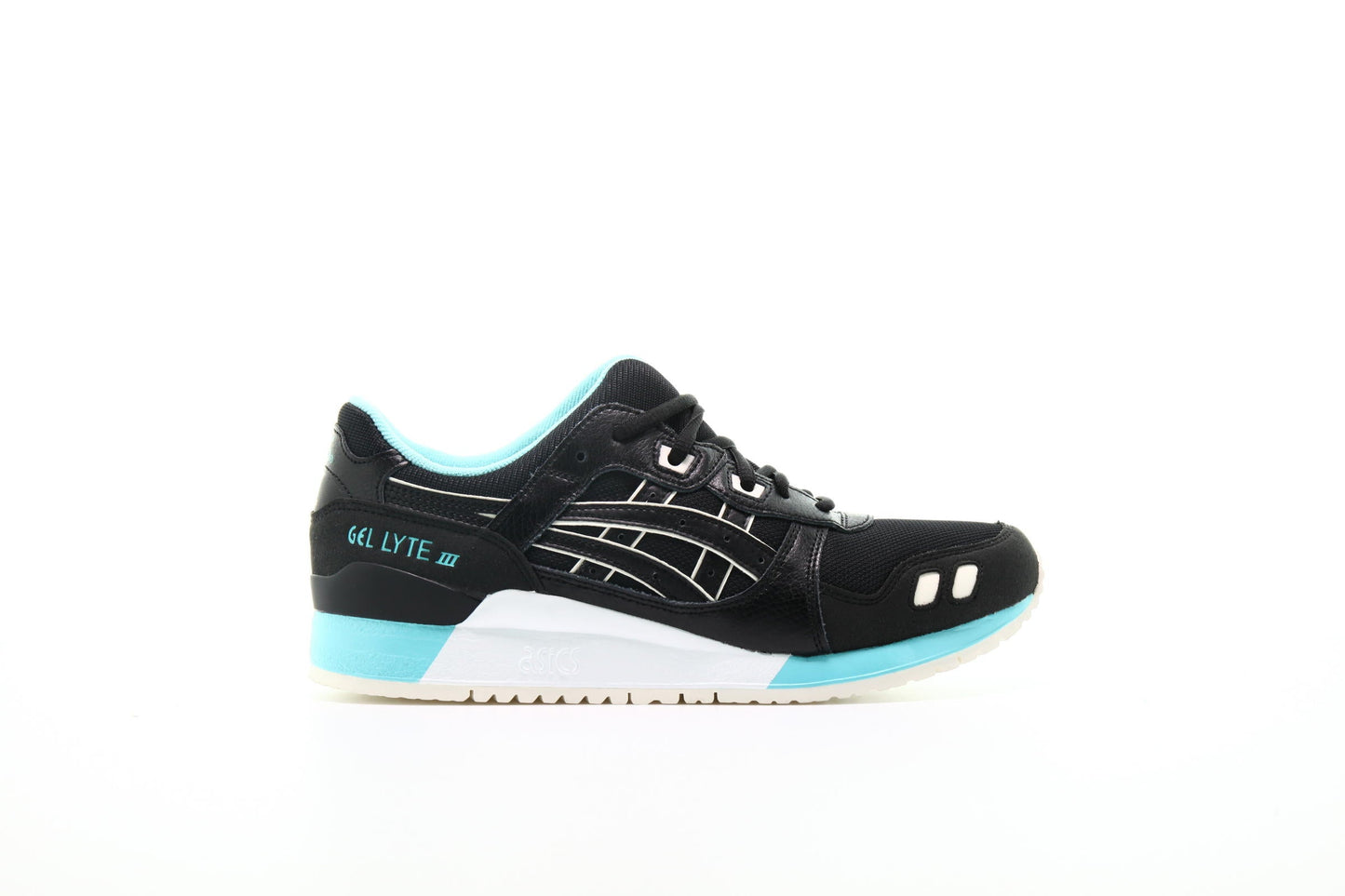 Exclusive Asics Gel Lyte III "Black" — 4 — Front View