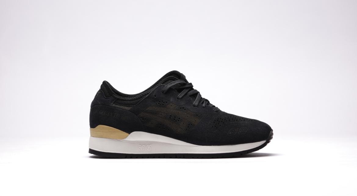 Exclusive Asics Gel Lyte III "laser Cut" Black — 4 — Front View