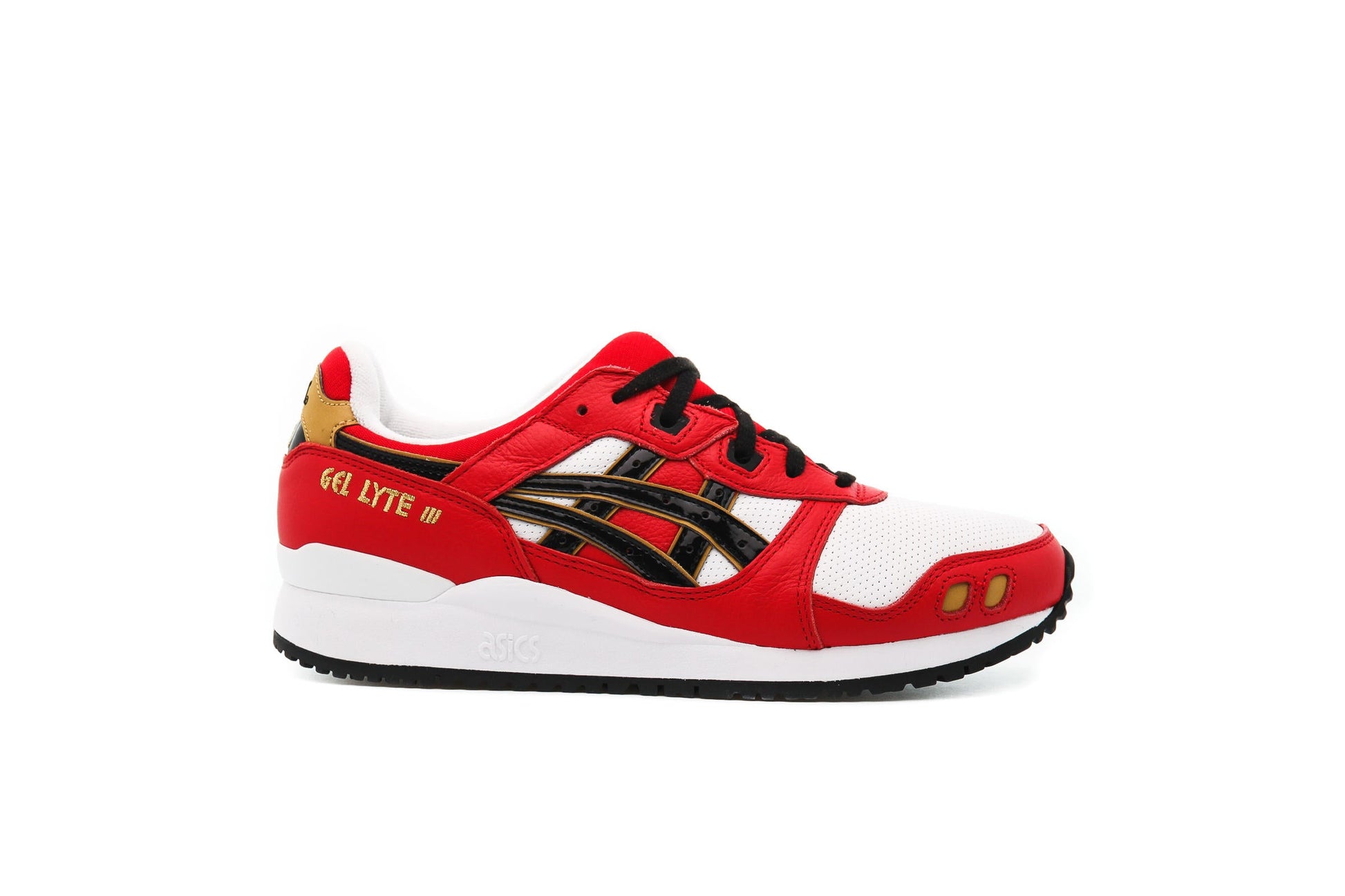 Exclusive Asics GEL-LYTE III OG DARUMA PACK "CLASSIC RED" — 4 — Front View