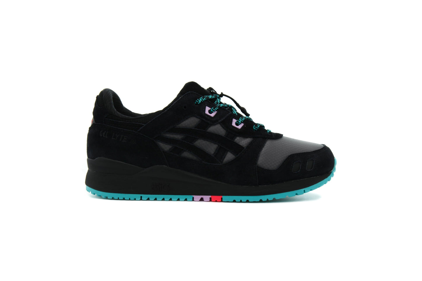 Exclusive Asics GEL-LYTE III OG G-TX "BLACK" — 4 — Front View