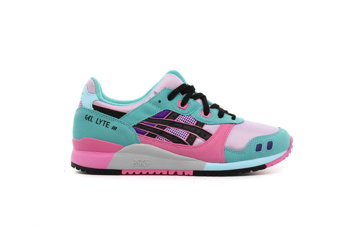 Exclusive Asics GEL-LYTE III OG "DRAGON FRUIT" — 4 — Front View